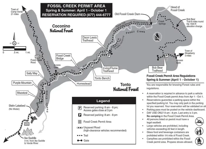 Fossil Creek Wild and Scenic River