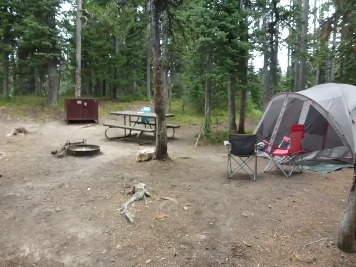 Lewis Lake site #14