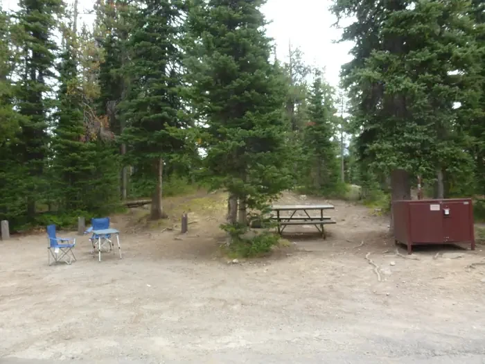 Lewis Lake site #57