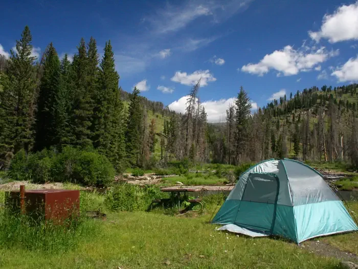 Slough Creek site #7