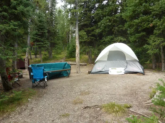 Lewis Lake site #6