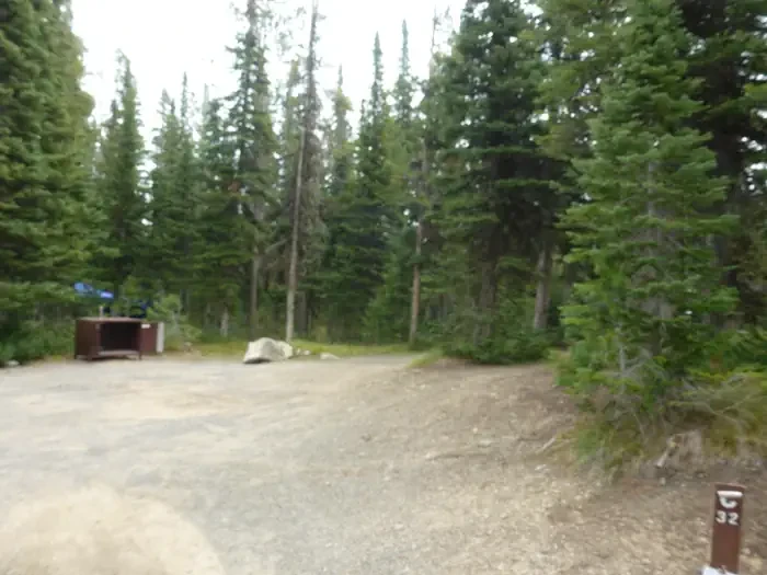 Lewis Lake site #32