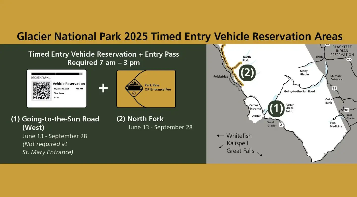 Glacier National Park Vehicle Reservations