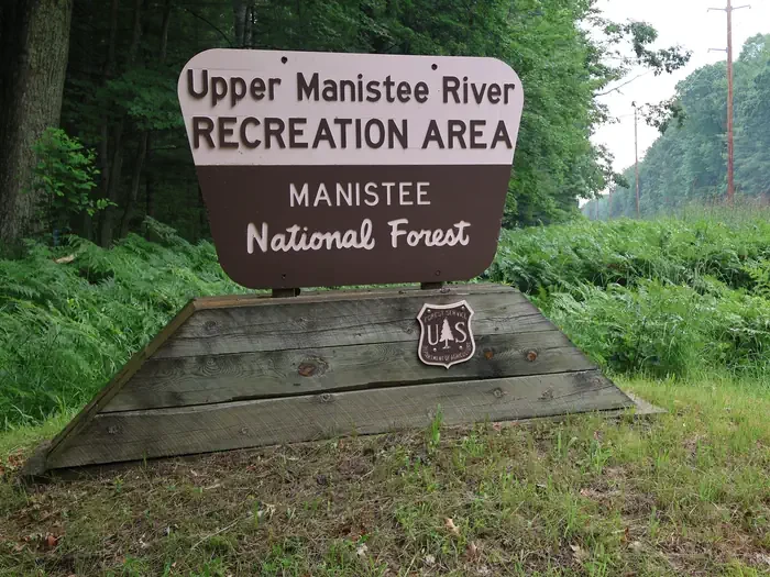 Upper Manistee River Backcountry Campsites