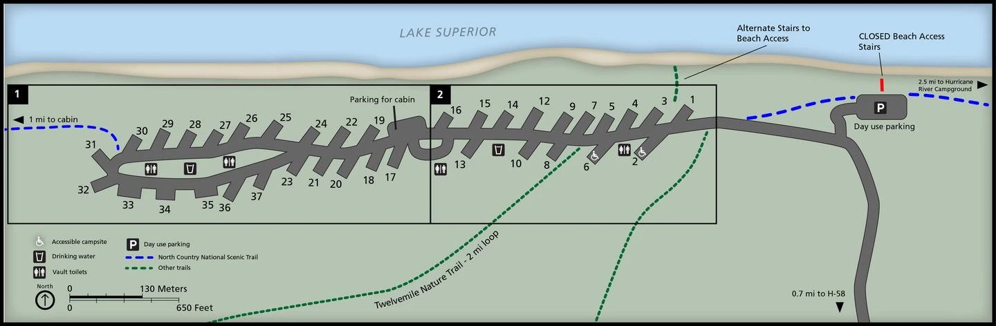 Twelvemile Beach Campground and Cabin