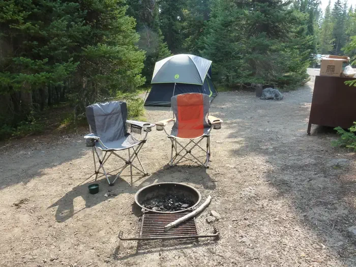 Lewis Lake site #75