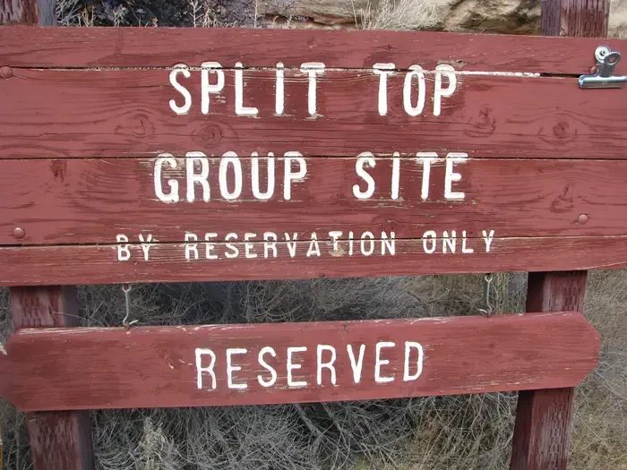 Split Top Group Campsite