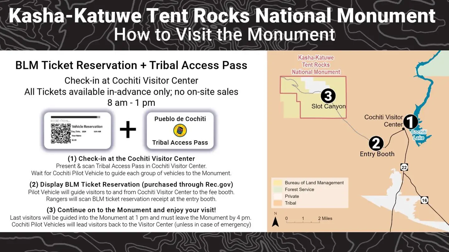 Kasha Katuwe Tent Rocks National Monument Ticketed Entry