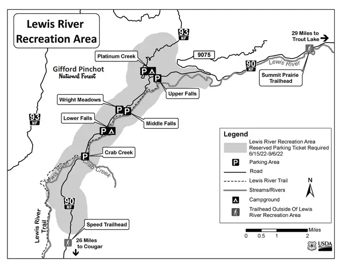 Lewis River Recreation Area Tickets