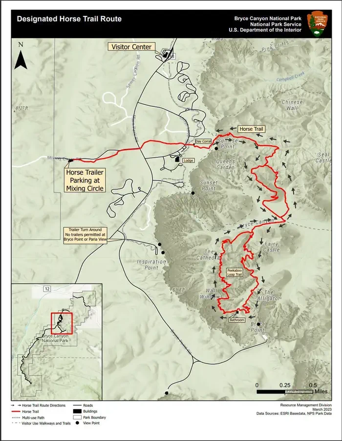 Bryce Canyon National Park Private Horse Reservations