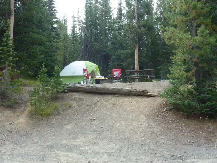 Lewis Lake site #22