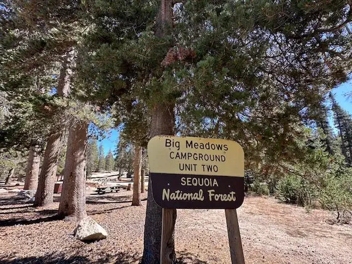 Big Meadow Campground - US Forest Service Sequoia National Forest (CA)