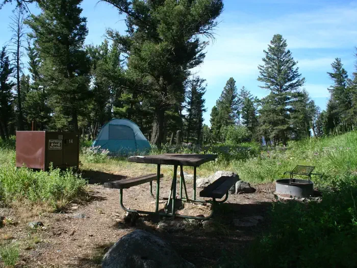 Slough Creek site #14