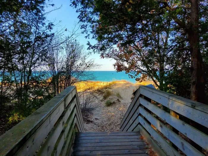 Lake Michigan at Manistee