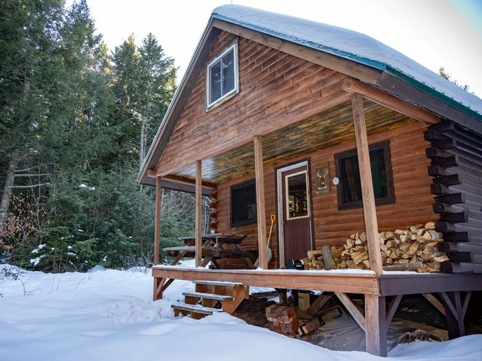 Katahdin Woods and Waters National Monument Huts