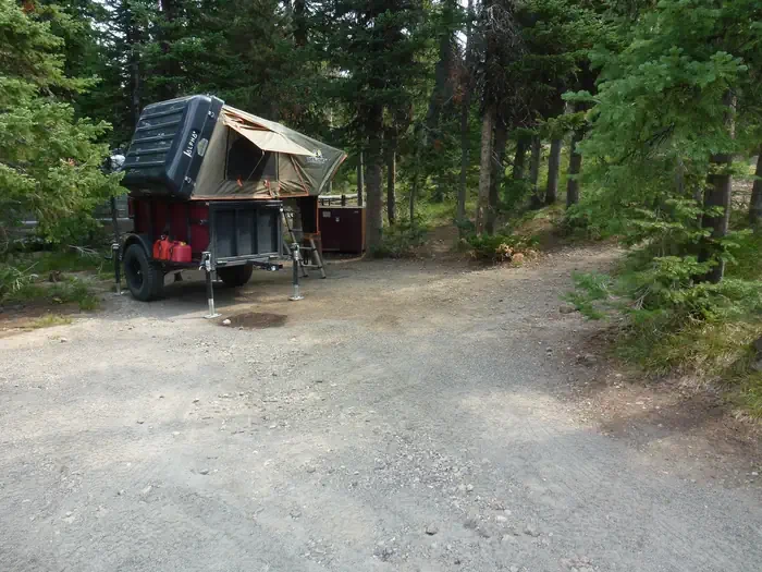 Lewis Lake site #27