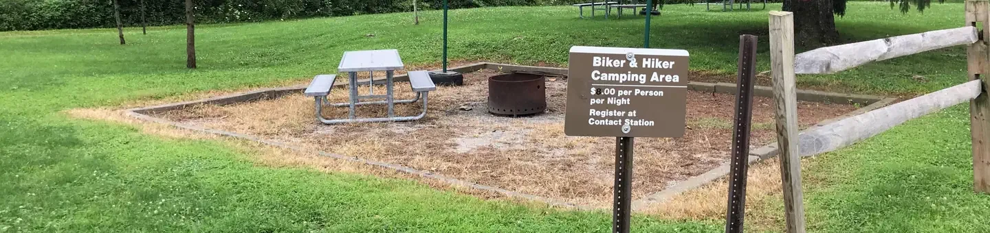 Hike and Bike Sites