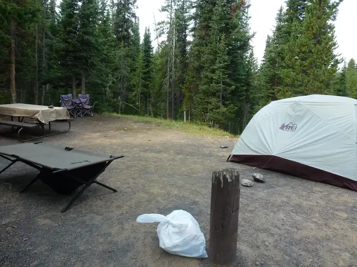 Lewis Lake site #24