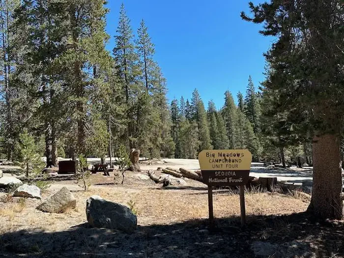Big Meadow Campground - US Forest Service Sequoia National Forest (CA)