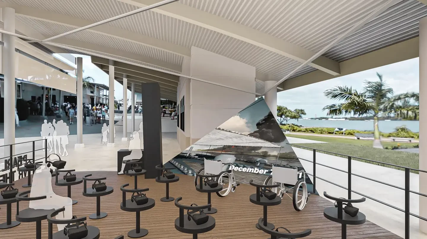 Visitor Center Explore the USS Arizona Today Tour