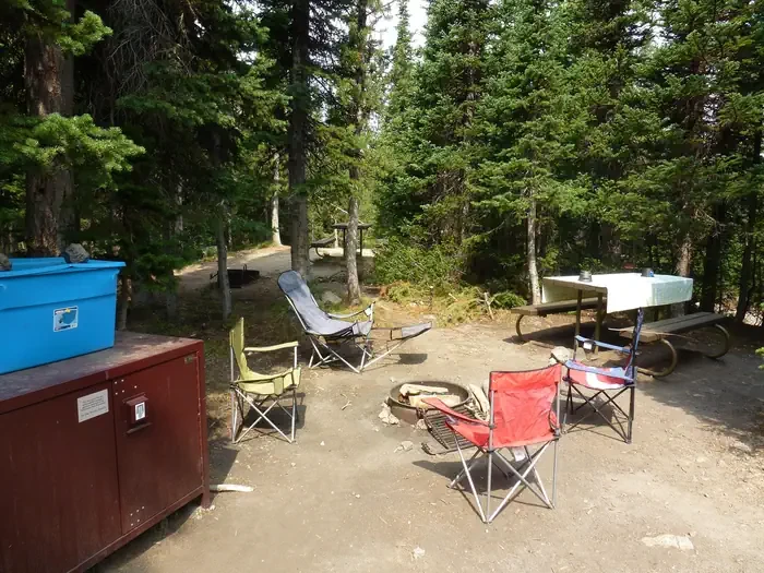 Lewis Lake site #43