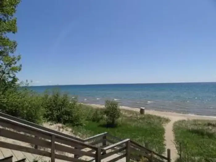 Lake Michigan at St. Ignace