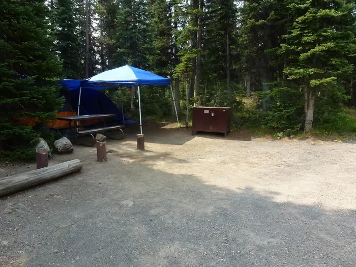 Lewis Lake site #34