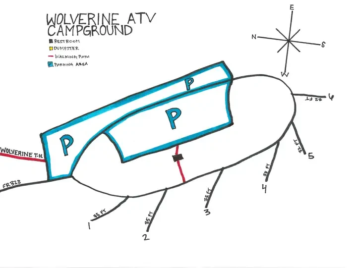 Wolverine ATV Trailhead Campground