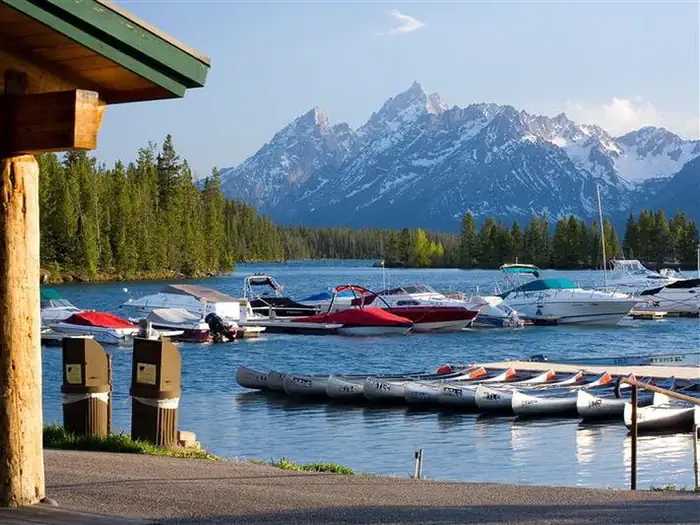 Colter Bay Marina End Ties