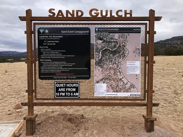Sand Gulch Campground