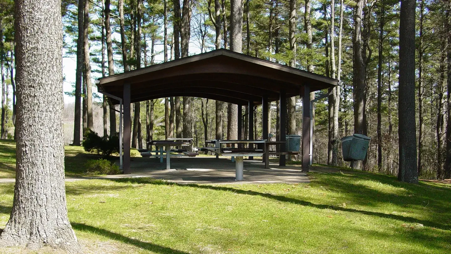Barre Falls Dam Picnic Shelter