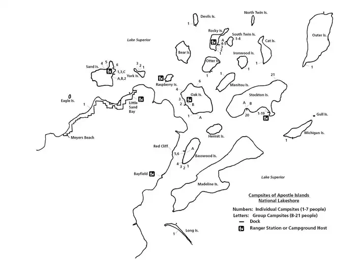 Apostle Islands National Lakeshore Camping Permits