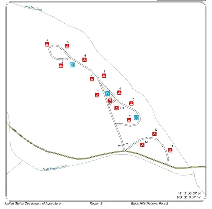 Boxelder Forks Campground