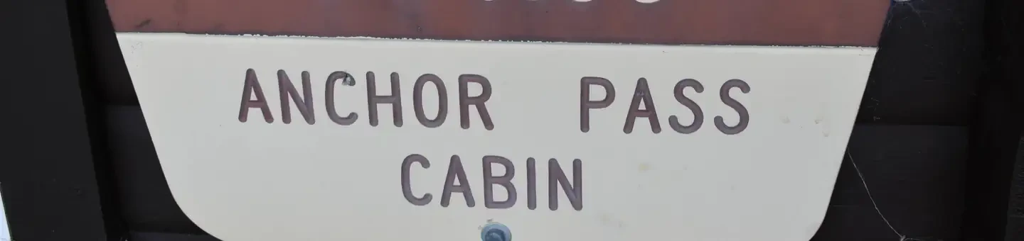 Anchor Pass Cabin