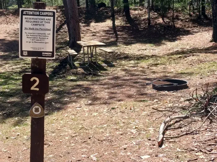 Jackpine Lake Campsites