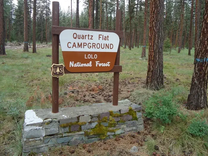 Quartz Flat Campground (MT)
