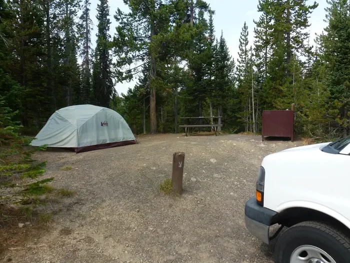 Lewis Lake site #21
