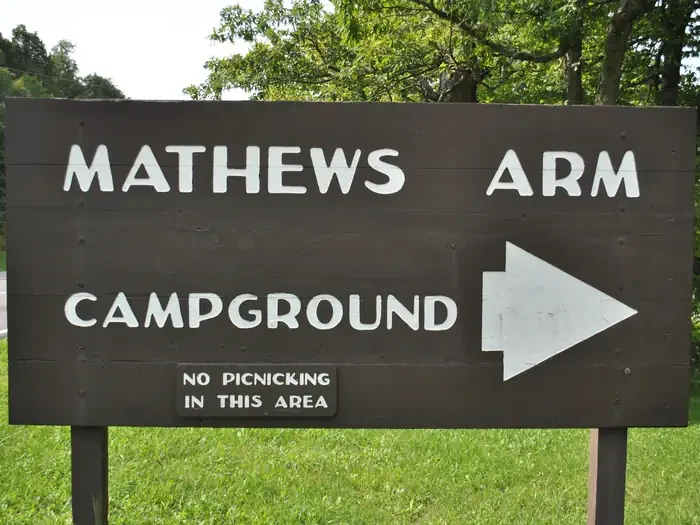 Mathews Arm Campground