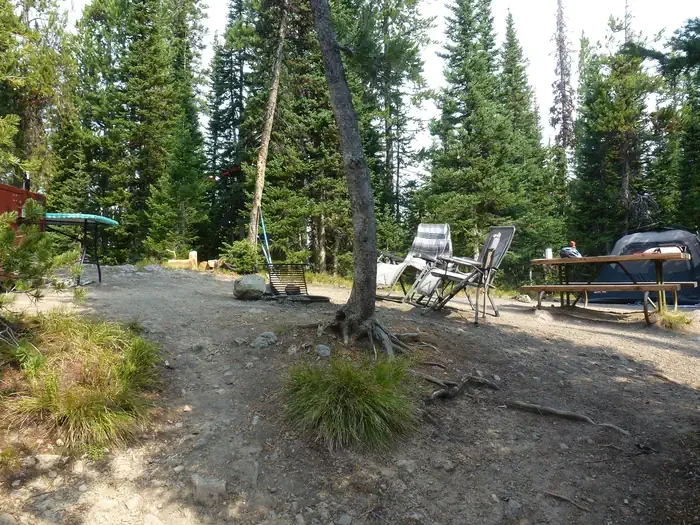 Lewis Lake site #81