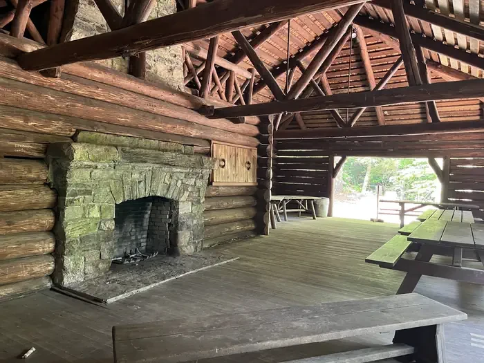 Cave Mountain Lake Group Picnic Shelter
