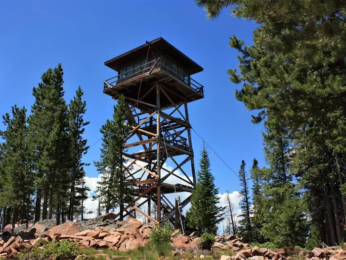 Spruce Mtn Fire Lookout Tower