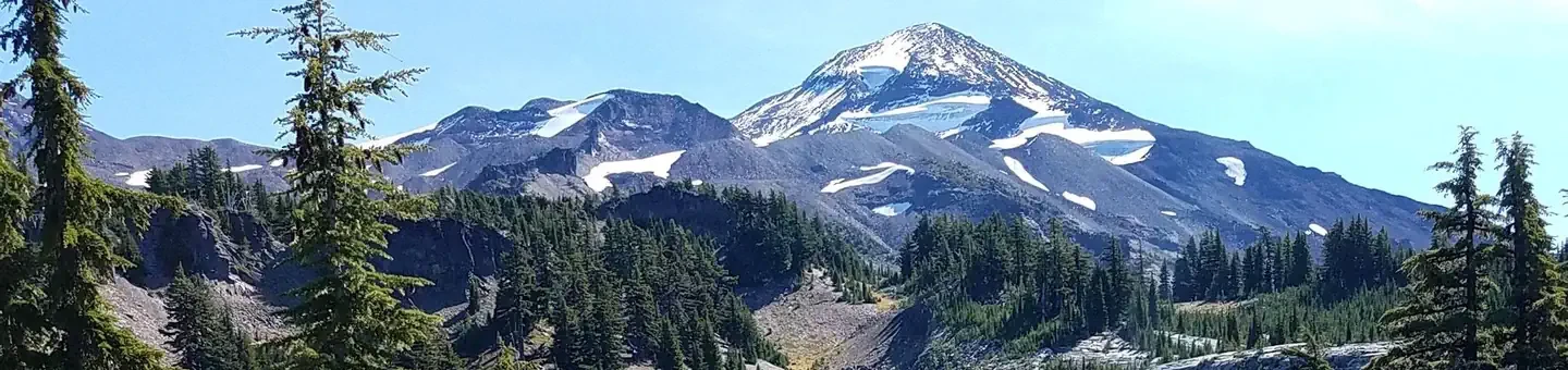 Three Sisters - Obsidian Trailhead