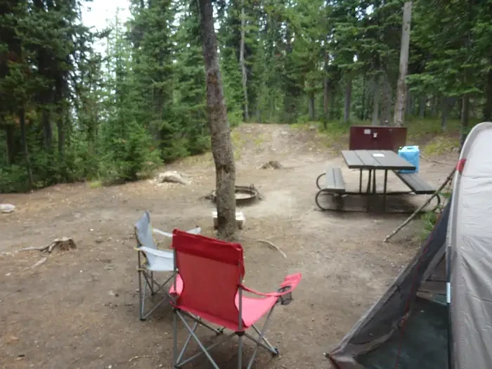 Lewis Lake site #14