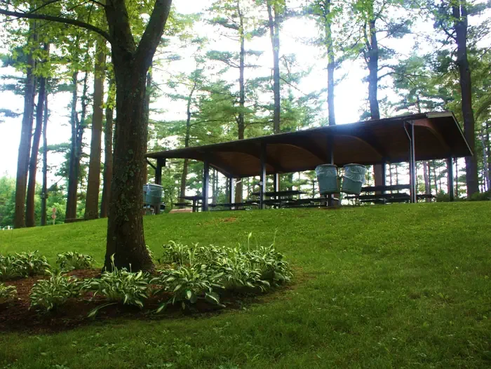 Barre Falls Dam Picnic Shelter