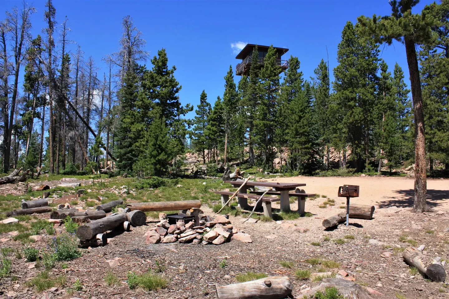 Spruce Mtn Fire Lookout Tower