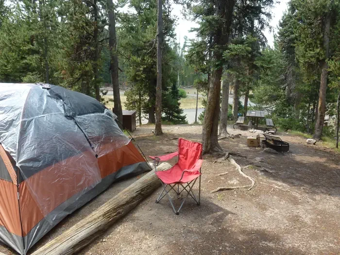 Lewis Lake site #10