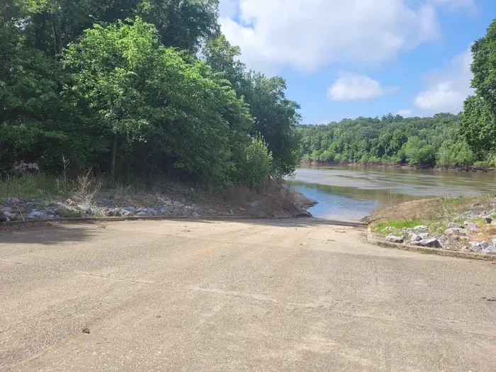 Isaac Creek - Damsite East Bank Claiborne