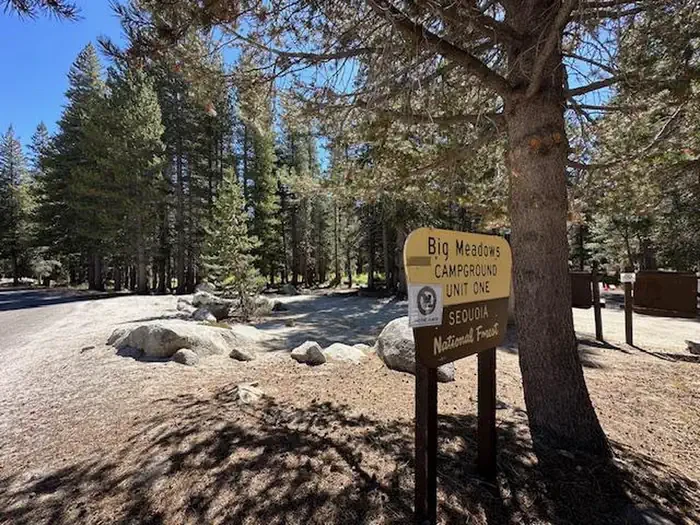 Big Meadow Campground - US Forest Service Sequoia National Forest (CA)