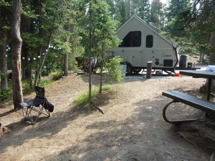 Lewis Lake site #58