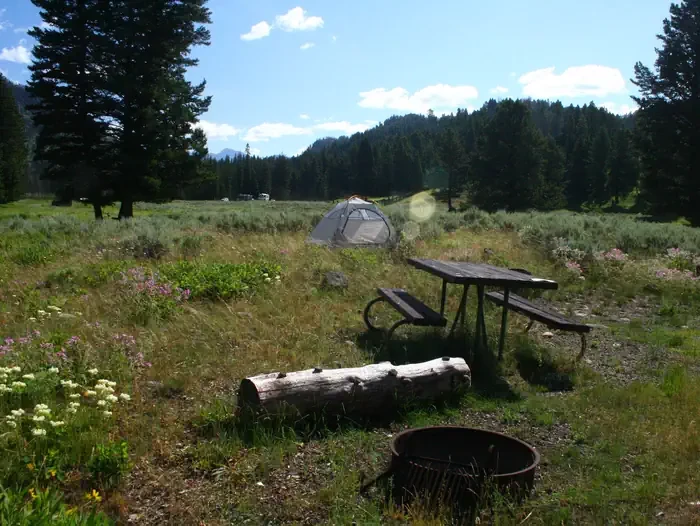 Slough Creek site #16